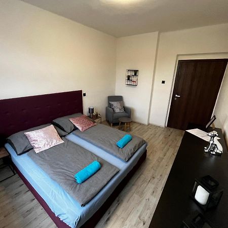 Large 3 Bedroom Apartment With City Skyline View Karlsbad Buitenkant foto